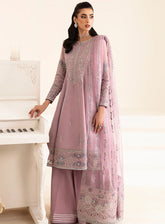 Reena By Alizeh Handcrafted Wedding Edit Chiffon 3 Piece Unstitched Suit ALZ24R AF-HM-4012 VIERA